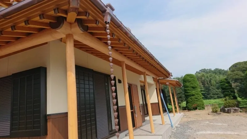 常陸太田市H邸様 北山杉桁丸太