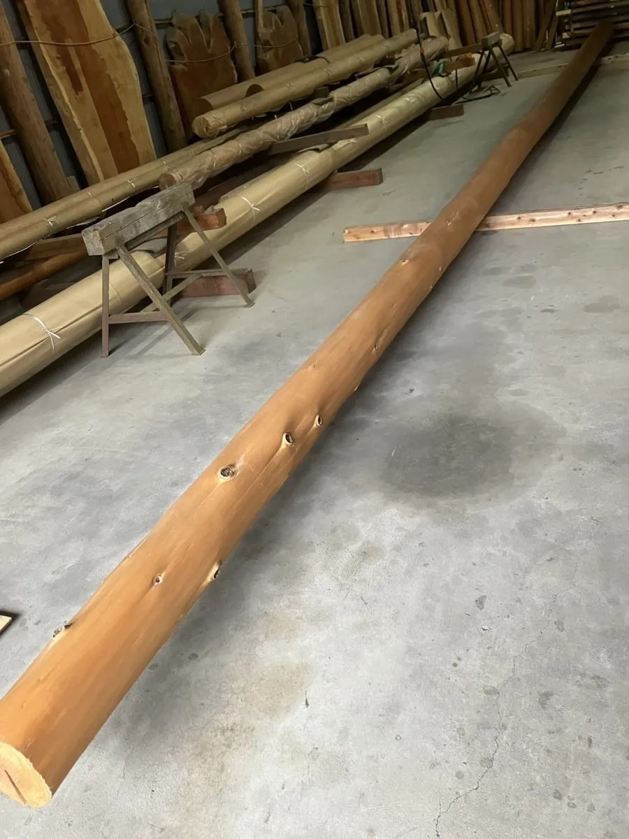 水府プレカット工場に衲材