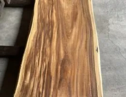 那珂市 I様　モンキーポッドダイニングテーブル　(一枚板　テーブル)