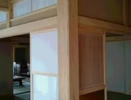 常陸太田市 H邸　前廊下、廊下天井