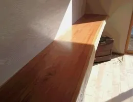 笠間市O邸様新築工事　キッチンカウンター