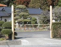 神社 門柱